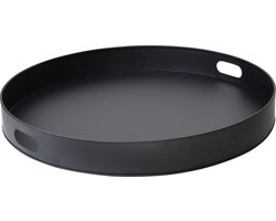 LOFT42 Tray Metalen Dienblad – Zwart – 60 x 60 cm