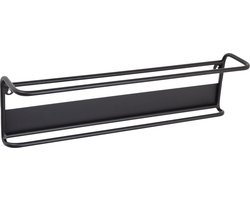 LOFT42 Wandschoenenrek Phill - Zwart - Metaal - 70x20x15