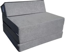 Logeermatras Opvouwbaar - Logeerbed - Vouwmatras - Logeerbed Inklapbaar - Logeerbed Opvouwbaar - Logeerbed 1persoons - Logeerbed Vouwbed - Vouwbed - Logeerbedden - Logeermatras - Matras - Schuim - Polyester - Wasbare Hoes - Compact & Eenvoudig