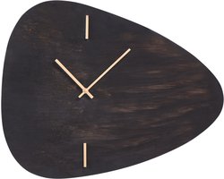 LOKTAK - Wandklok - Donkerbruin - MDF