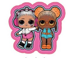 L.o.l. Surprise! Kussen Better Together Junior 35 X 35 Cm Polyester Roze/groen