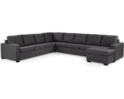 Lolita 7-zits hoekbank L+R, stof - antraciet