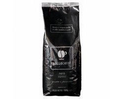Lollo Caffè Nero 1kg - Top kwaliteit - Sterke en romige Italiaanse Koffiebonen - Napolitaanse gebrande koffie - Voor Delonghi, Siemens, Jura, Moccamaster, Krups, Philips, Sage koffiezetapparaten