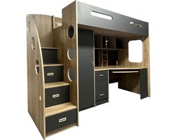 Lolo Hoogslaper met Kast en Bureau