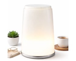 Lomera LED Tafellamp - Tafellamp - Tafellamp LED - Tafellamp op Batterijen - Tafellamp Batterij - Draadloze Tafellamp - Snoerloze Tafellamp - Nachtlamp - LED Nachtlamp - Nachtlampje - Bedlampje - LED Bedlampje