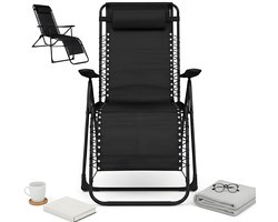 Lomera Ligstoel - Tuinstoel Ligstoel - Opvouwbare Ligstoel - Verstelbare Ligstoel - Opvouwbare Tuinstoel - Verstelbare Tuinstoel - Relaxstoel Tuin - Relaxstoel Buiten - Strandstoel - Campingstoel - Visstoel - Balkon Ligstoel