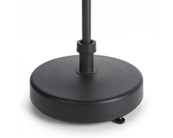 Lomera Parasolvoet - Parasolstandaard - Parasolhouder - Vulbare Parasolvoet - Parasolvoet Vulbaar - Parasolvoet Water Zand - Parasolvoet met Water - Parasolvoet met Zand - Ronde Parasolvoet - Zwarte Parasolvoet