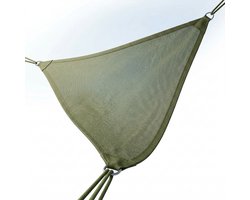 Lomera Schaduwdoek Driehoek - Schaduwdoek Groen - Schaduwdoek Tuin - Schaduwdoek Terras - Schaduwdoek Balkon - Schaduwdoek Speeltuin