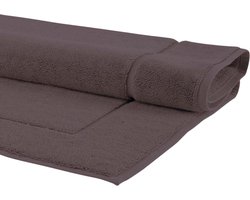 London Badmat Calla | 70 x 120 cm | Bruin / Paars | Katoen
