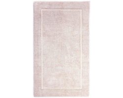 London Badmat Cameo | 70 x 120 cm | Beige / Roze | Katoen