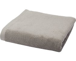 London Badtextiel Truffle | 70 x 130 cm | Beige / Lichtgrijs | Katoen
