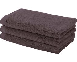 London Gastendoek Calla | Bruin / Paars | Katoen