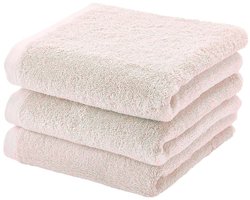 London Handdoek Cameo | Beige / Roze | Katoen