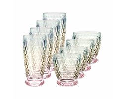 Longdrink- und Wasserglas-Set Boston Pearl Set van 8