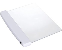 longziming -Draadloos Leeslampje Boek – Compact en Lichtgewicht 105g – Instelbare Helderheid – Geen Verstrooiend Licht – 50+ Uur Batterijduur