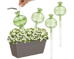 longziming - Planten Waterbollen Groen – Zelfbewaterende Waterglobes voor Kamerplanten – Cactus Bewateringssysteem voor Binnenplanten