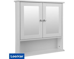 LooMar Badkamerkast - Badkamermeubel - Badkamerrek - Badkamer Kast - opbergkast - Badmeubel -