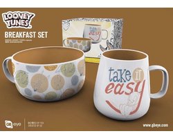 LOONEY TUNES - Ontbijtservies - Schaaltje & Beker- Orginals