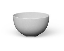 Looox Ceramic raw Sink Small Waskom / fontein 23cm donker grijs