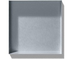 Looox Colour BoX inbouwnis - 30x30x10cm - RVS geborsteld