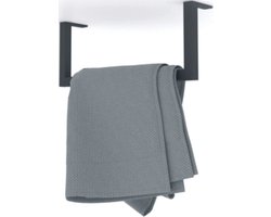 Looox Rail Handdoekhouder 35x14cm - zwart mat