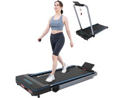 Loopband - Wandelband - Walking Pad - Walkingpad - Loopband voor Hardlopen - Treadmill - Loopband voor onder het bureau - Treadmill Foldable - 2 in 1 - Opvouwbare loopband - Zwart