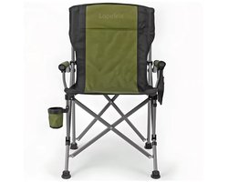 Lopoleis® Campingstoel – Klapstoel – Campingstoel opvouwbaar – Visstoel – Vouwstoel – Strandstoel – Inklapbaar – Lichtgewicht – Outdoor Stoel – Groen