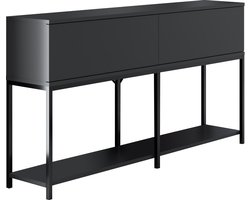 Lord Console | 100% MELAMINE | Antraciet, Zwart