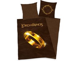 Lord of the Rings Dekbedovertrek- 140x200- dubbelzijdig- Katoen- met ritssluiting