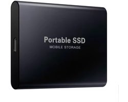 Lordani Externe SSD 1TB | USB Portable Externe Harde Schijf | Snelle Draagbare Opslag | Geschikt voor Windows Mac en Android | Compacte en Schokbestendige SSD