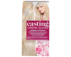 L'Oréal Paris Casting Crème Gloss Extra Licht Asblond 1010 - Semi-permanente Haarkleuring Zonder Ammoniak
