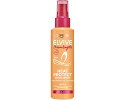 L’Oréal Paris Elvive Dream Lengths Heat Protect Hittespray - Lang, Beschadigd Haar - 230°C Hittebescherming - 150ml