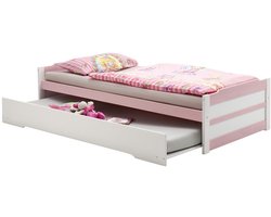 LORENA tandembed, wit-roze