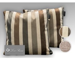 Loro Piana - Set van 2 - Kwaliteits sierkussens gemaakt van originele Loro Piana stof - viscose