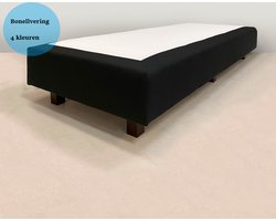 Losse boxspring - BONELLVERING  - boxspringonderstel - boxspringbedbodem - zonder matras - 90x180 cm ZWART