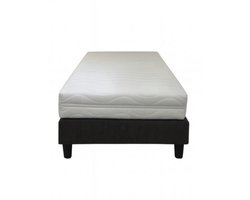Losse boxspring met matras - 90x215 + (Verkrijgbaar in Zwart, Antraciet, Licht Grijs en Beige) - Alle maten verkrijgbaar