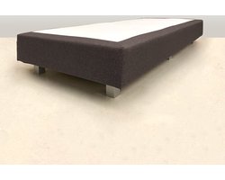 Losse boxspring - Pocketvering - boxspringonderstel - boxspringbedbodem - zonder matras - 90x200 cm - BRUIN