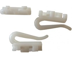 Losse 'Moby-Flex' haakjes verpakt per 20 stuks