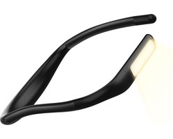 LotaHome - Neklamp - Nekleeslamp - Oplaadbaar - Flexibel Neklampje - Leeslamp voor Boek - Neklamp voor Haakwerk - LED Bedlamp - Dimbaar - 3 Lichtstanden - 270° - Zwart