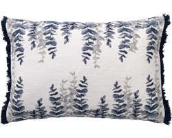 LOTIS | Sierkussen 40x60 cm | Insignia Blue | Blauw | Multicolor |Hoii | met duurzame kussenvulling