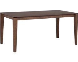 LOTTIE - Eettafel - Donkere houtkleur - 90 x 160 cm - MDF