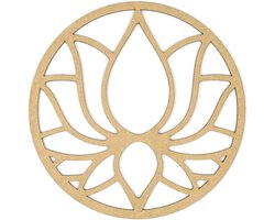Lotus flower decoratie wanddecoratie hout Lotus flower decoratie wanddecoratie Lotus flower foto decoratie muur hout Vintage tuindecoratie meditatie accessoires 3D mandala muur