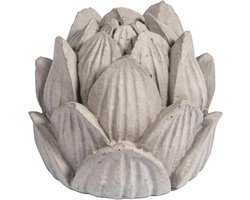 Lotusbloesem ontwerp, gietvorm voor hars, beton of gips van Parijs, diameter 5,5 cm, grijs, 36147000