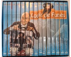 Louis  de funes  - 15 Dvd  box  -  Nederlandse ondertiteling