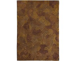 Louis De Poortere vloerkleed Black Gold - bruin - 140x200cm