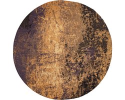 Louis De Poortere vloerkleed Deep Mine - oranje - 240x240cm