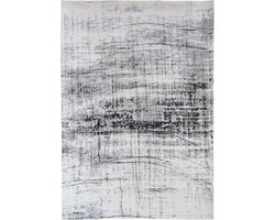 Louis de Poortere Vloerkleed - Griff - Metro Black & White 8926