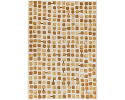 Louis De Poortere vloerkleed Peach Party - geel - 140x200cm