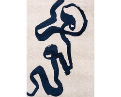 Louis De Poortere vloerkleed Sea Ink - blauw - 280x390cm