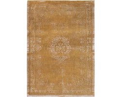 Louis De Poortere vloerkleed Spring Moss - geel - 280x390cm